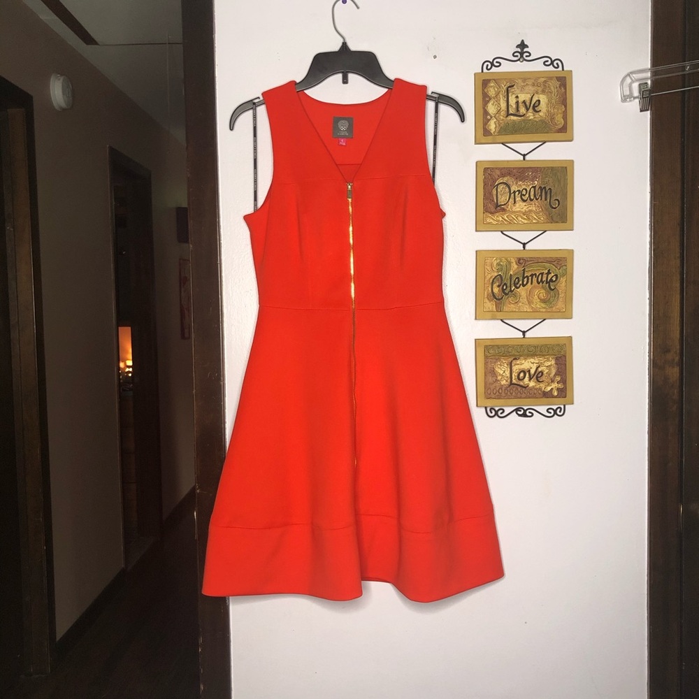Orange Vince Camuto Dress
